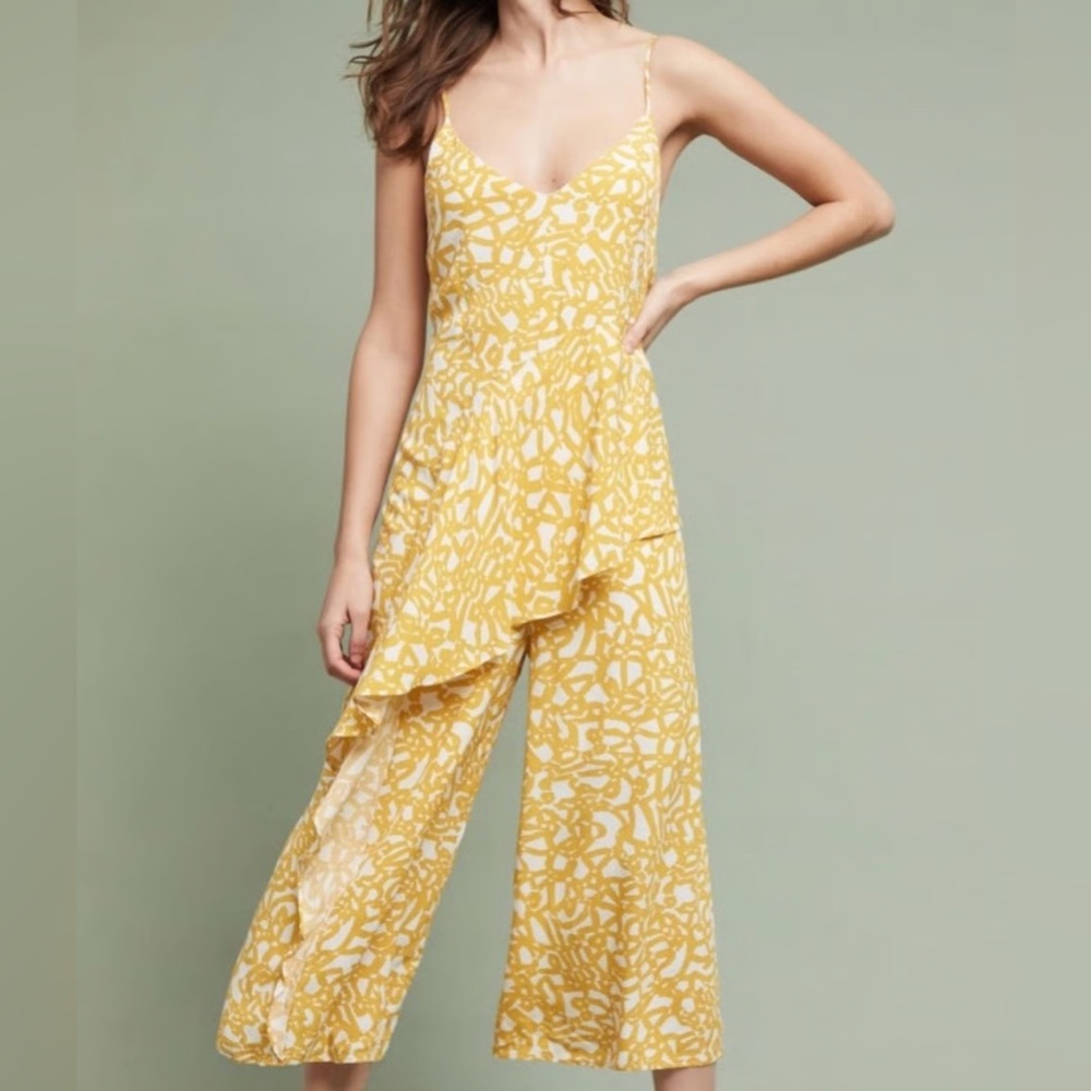 ANTHROPOLOGIE MAEVE BRITTANY JUMPSUIT